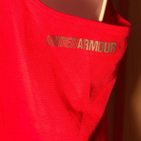 Under Armour Neon Pink Running Tank - Picture 4 of 5